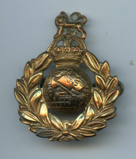 Royal Marines Kings Crown Cap Badge