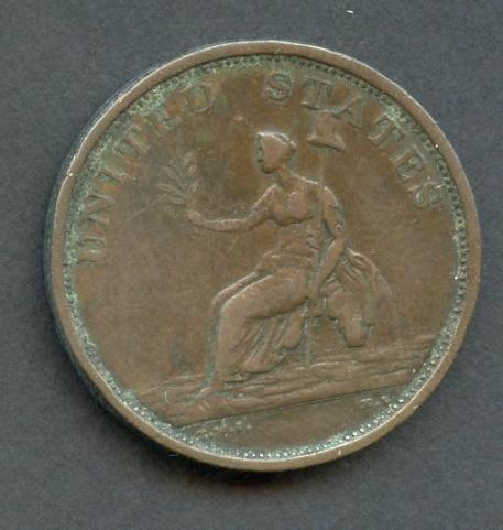 U.S.A. Post-Colonial Washington Piece 1783 Token Coin