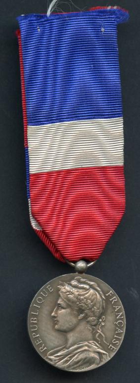 France. Medal of Honour for Social Security Named to Mle R.Van Genechten 1960