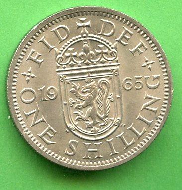 U.K. 1965 Shilling Coin