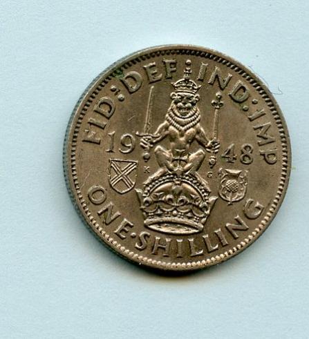 U.K. 1948 Shilling Coin