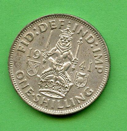 U.K. 1941 Shilling Coin