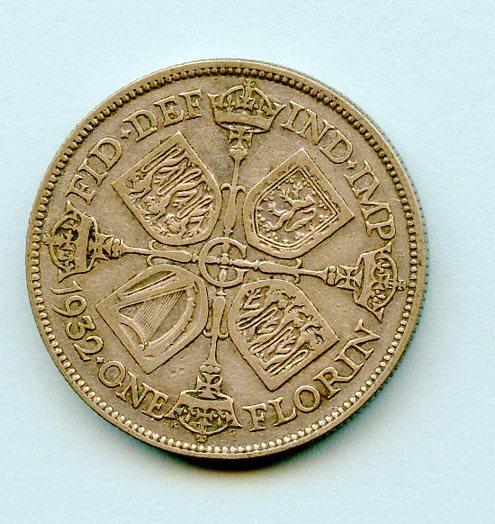 U.K. 1932 Florin Coin