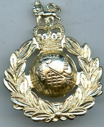 Royal Marines Cap Badge