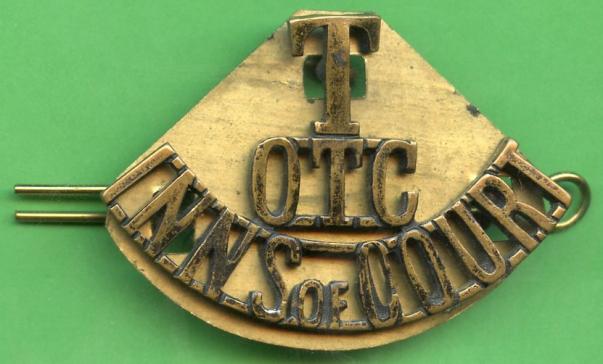 Inns of Court OTC Shoulder Title Badge