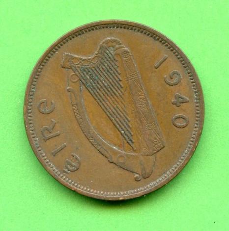 Ireland 1940 One Penny Coin