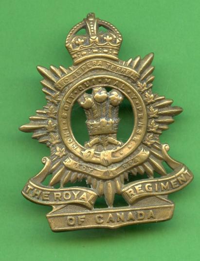 The Royal Regiment of Canada Cap Badge