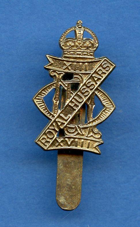 13th /18th  Royal Hussars ( Queen Mary's Own) Cap Badge