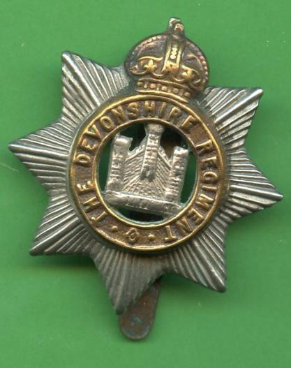 Devonshire Regiment Cap Badge