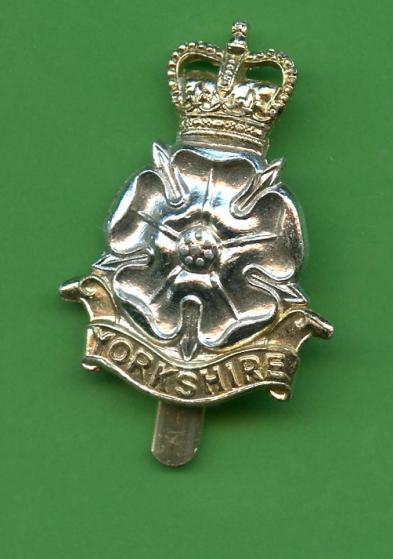 Yorkshire Brigade Anodised Cap Badge