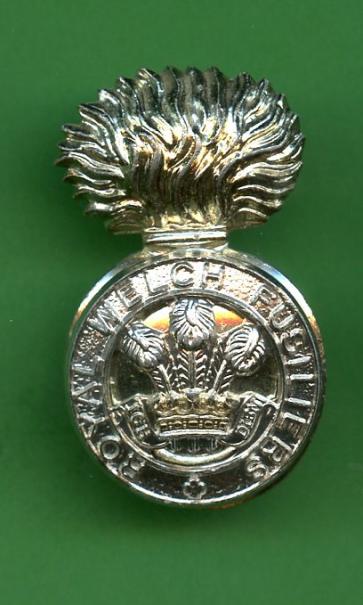 Royal Welch Fusiliers Anodised Cap Badge