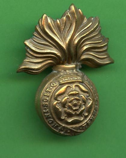 The Royal Fusiliers Imperial Crown Cap Badge