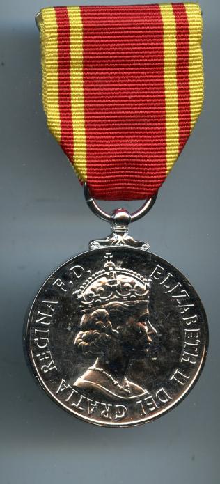 Fire Brigade Long Service Medal ,Fireman Norman Duncan