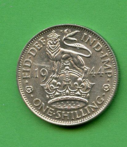 U.K. 1944  George VI Shilling Coin