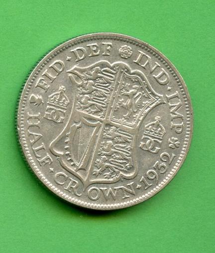 U.K. 1932 George V Half Crown Coin