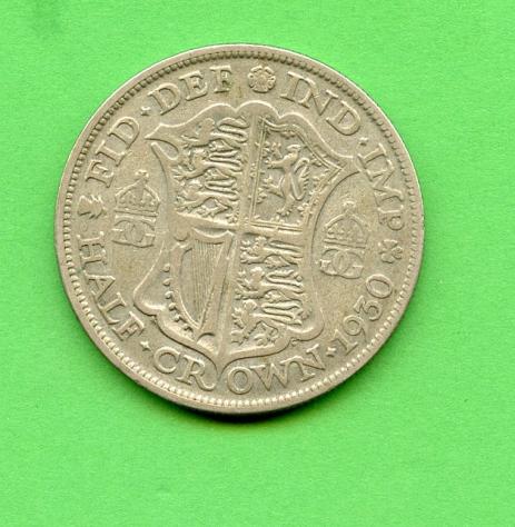 U.K. 1930 George V Half Crown Coin