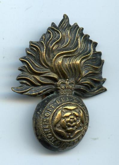 The Royal Fusiliers City of London Regiment ,QE2 Crown