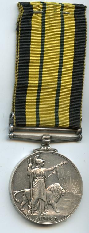 Africa General Service Medal 1902-56 1 Bar Kenya : Pte P Brickwood, Kings Own Yorkshire Light Infantry