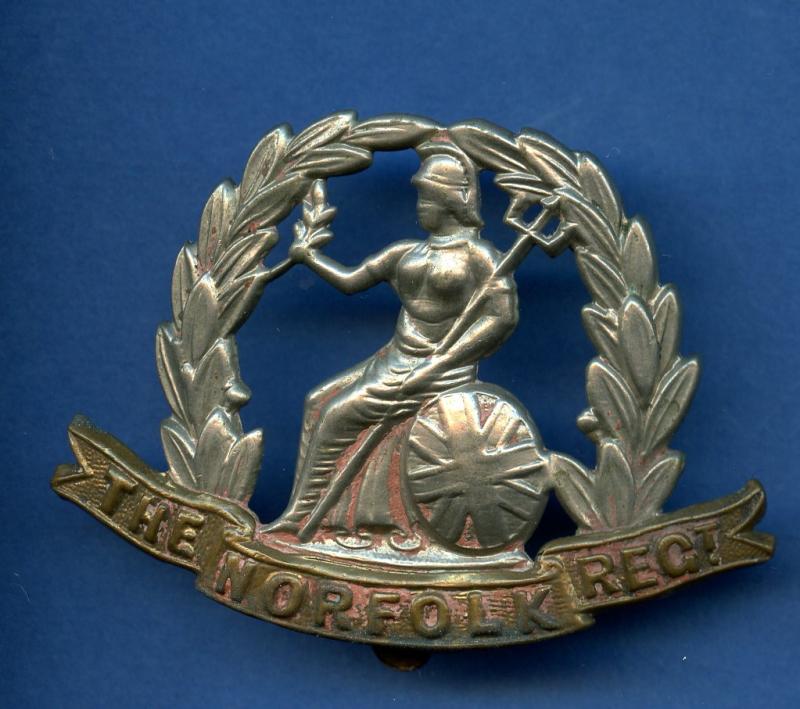 The Norfolk Regiment Cap Badge 1881-1937