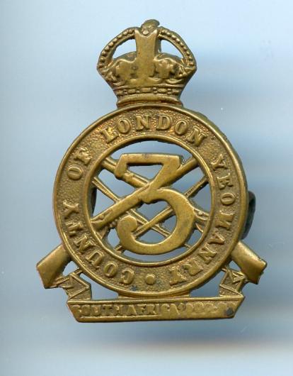 3rd County of London Yeomanry Sharpshooters Cap Badge