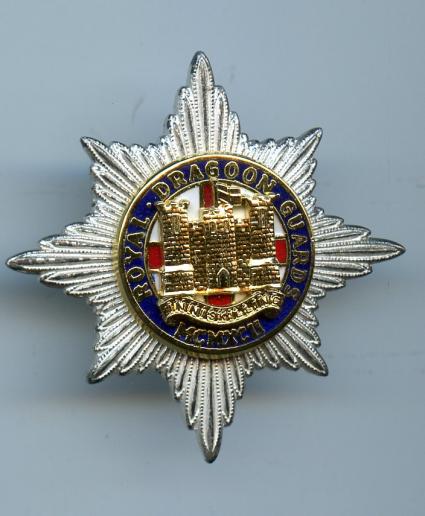 Royal Dragoon Guards officers Cap Badge