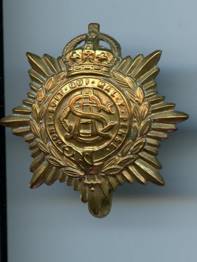 Army Service Corps WW1 Cap Badge