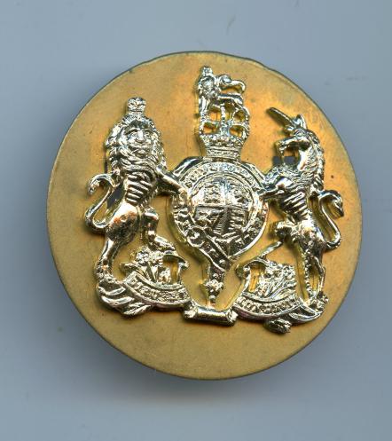 General Service Corps Queen's Crown Cap Badge