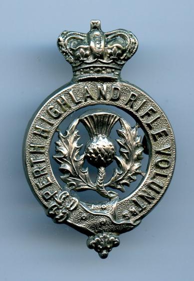 Perth Highland Rifle Volunteers Cap Badge