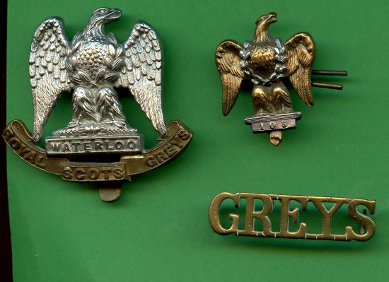 Set of Scots Greys Badges