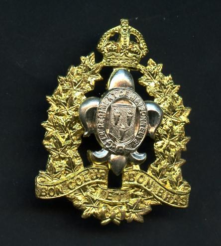 Canadian Le Regiment de Maisoneuve cap badge