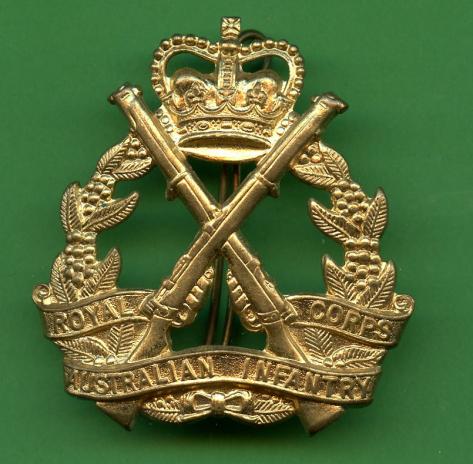 Royal Australian Infantry Corps Cap Badge