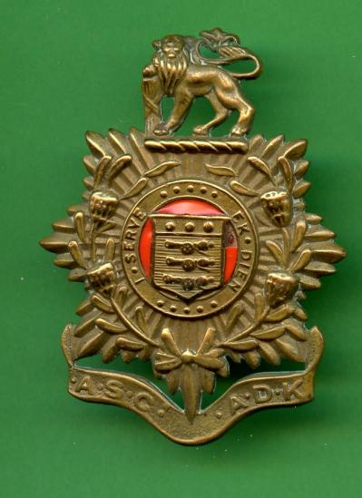 South African Army Service Corps Cap Badge