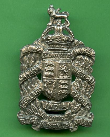 King Edwards Horse Cap Badge