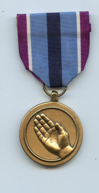 U.S.A. Medal Humanitarian Service Medal