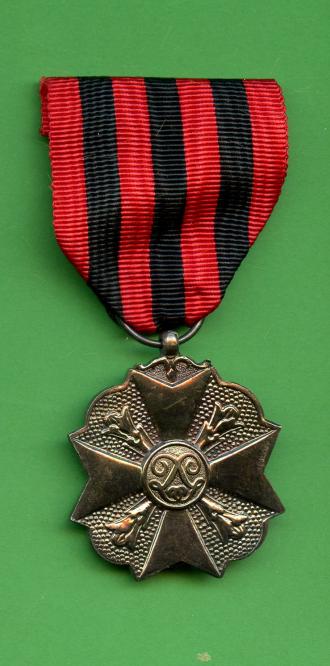 Belgium Civil Decoration for Bravery, Devotion and Philanthropy, silver medal