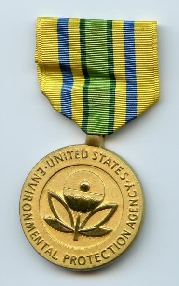 U.S.A. Distinguished Service Environmental Protection Agency Medal