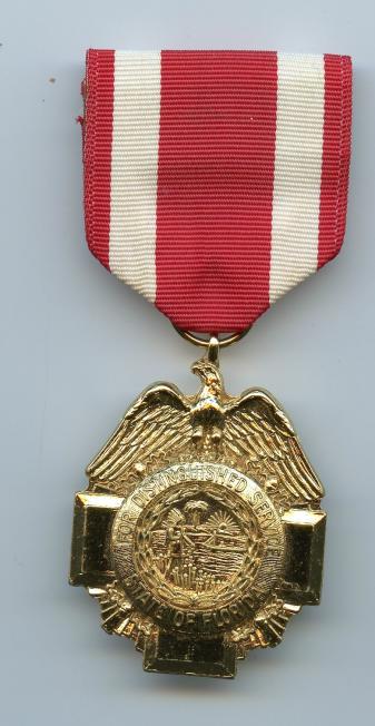 U.S.A. State of Florida Distinguished Service Medal