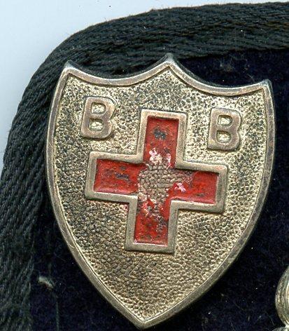 Set of 9 Early Boys Brigade Badges  1920-30s on armband