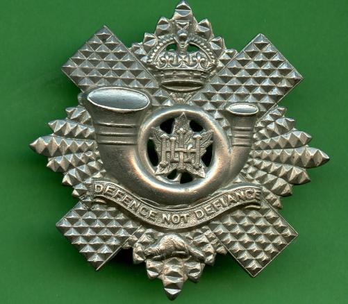 Highland Light Infantry of Canada Cap Badge