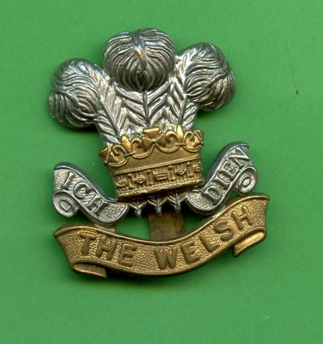 The Welsh Regiment  Cap Badge