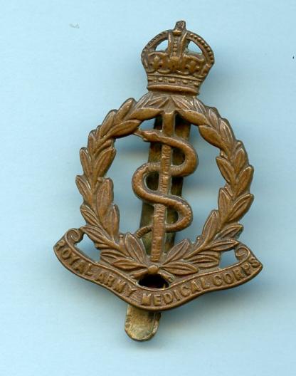 Royal Army Medical Corps RAMC Cap Badge