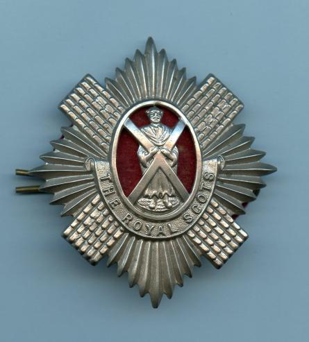 Royal Scots Volunteers & Territorials Cap Badge