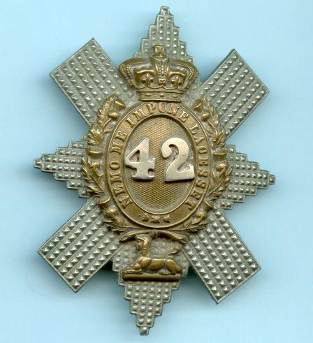Officers badge  42nd Royal Highlanders, Officers badge    (The Black Watch)