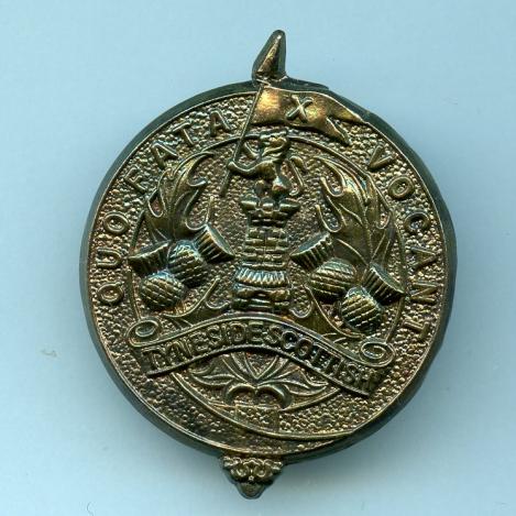 Tyneside Scottish Cap Badge