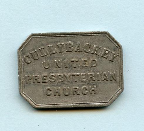 Cullybackey United Presbyterian Church Northern Ireland Communion Token