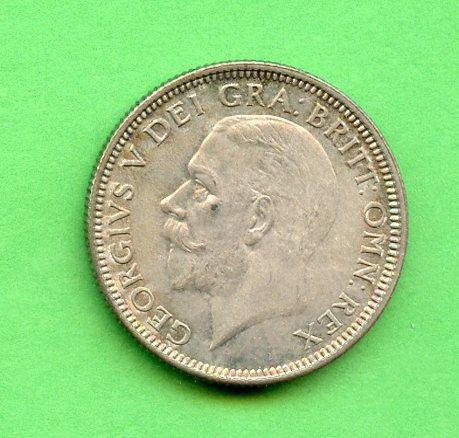 UK George V  Shilling Coin  Dated 1928