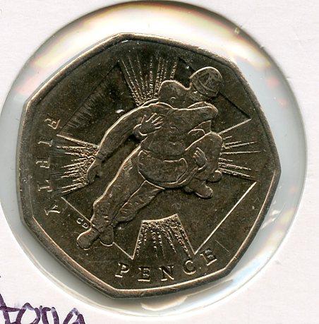 UK  2006  Victoria Cross Heroic Acts Decimal 50 Pence Coin