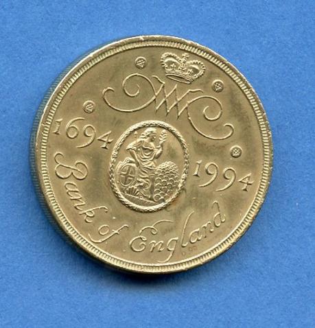 UK 1994 Bank of England £2 Coin