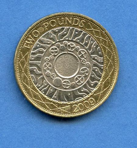 UK  Standard Design £2 Coin