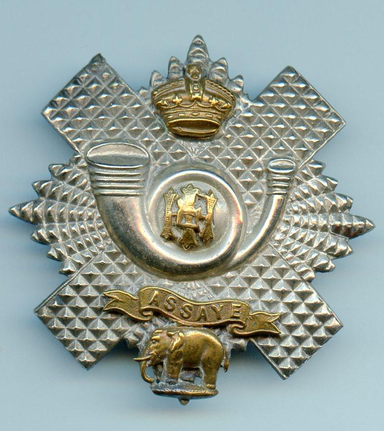 Highland Light Infantry HLI Officers Cap Badge